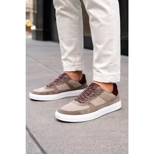 Good Man Brand Men’s Sneakers Size 14 Suede Leather Casual Shoes Italy